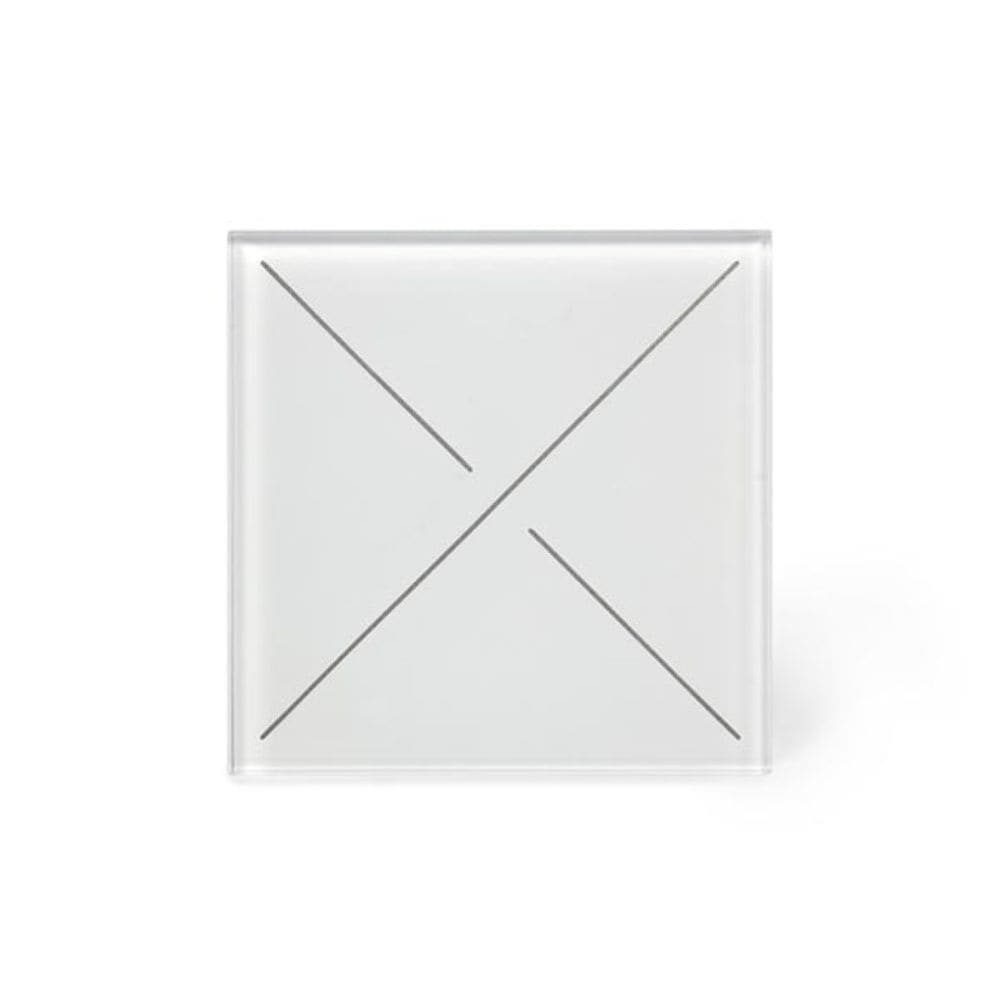 Velleman Edge Lit bedieningsmodule met 4 aanraaktoetsen (witte versie) VMBEL4-W-20