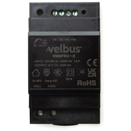 Velleman Velbus Din Rail Voeding 15Vdc - 4A VMBPSU-2