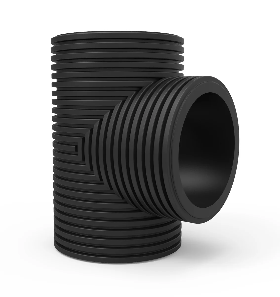 Vent-Axia T-stuk dubbelwandig rond luchtkanaal Vent-Axia Isocomplus+ 174 2006000051