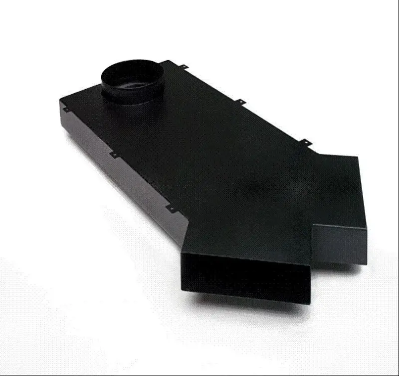 Ventichape Verloopstuk vierkant op rond Ventichape VentiFlex Ø150mm 300x60mm 50 100064488900
