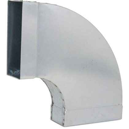 Ventilair FGBH90220 - Horizontale bocht 90° - 220x80 - rond - galva 2004000033