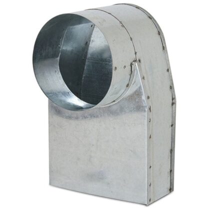 Ventilair Traphoek 220x80 naar rond Ø160 TRB1x220-160 2004000073
