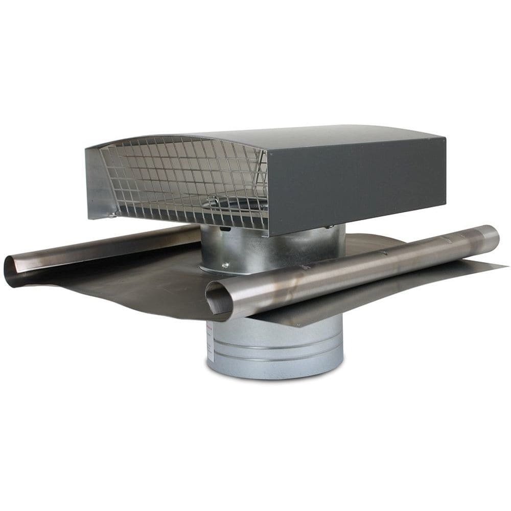 Ventilair MCTH-N 200 - Metalen dakkap - zwart - 200mm 2019000419