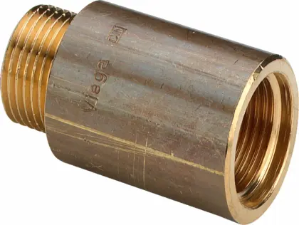 Viega Draadverlengstuk messing 1/2" x 10mm Viega 1513 100490