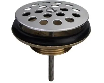 Viega Afvoerplug spec 1 1/2 x 80 chroomnikkelstaal model 7121 viega 107673