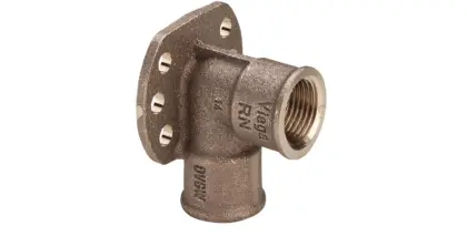 Viega Muurplaat 1/2 brons / blank viega model 3471 259778