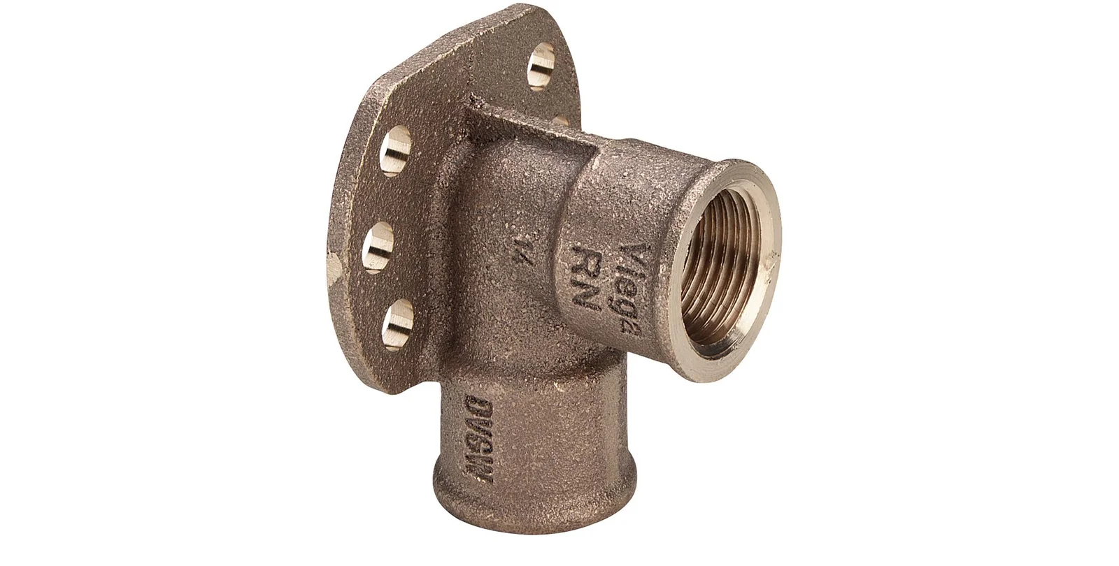 Viega Muurplaat 1/2 brons / blank viega model 3471 259778