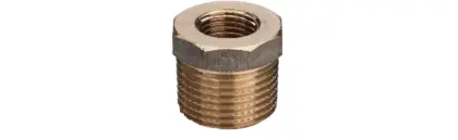 Viega Draadverloopring brons 1" x 1/2" MF Viega 3241 266486