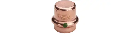 Viega Perskap koper 22mm F (drink)water Viega Profipress Koper 2456 349356