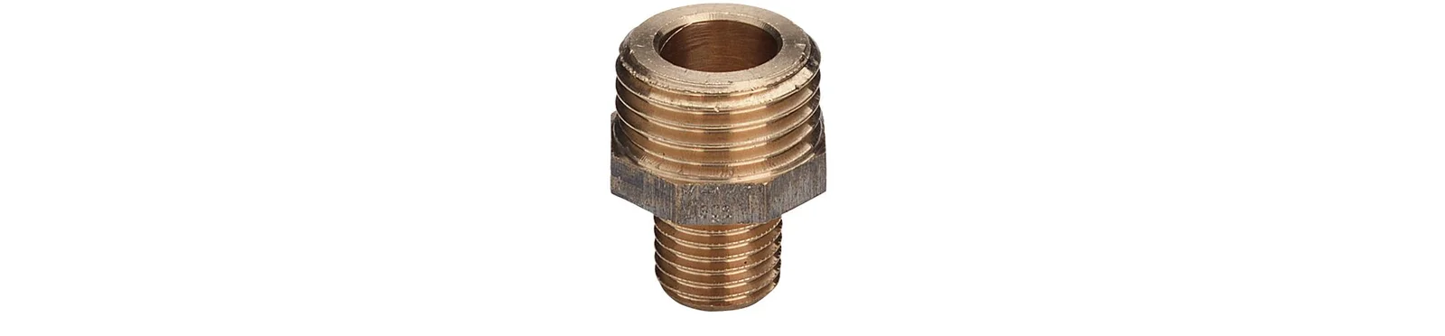 Viega Draadovergangsstuk brons 1" M  x  5/4" M Viega 3247 446857