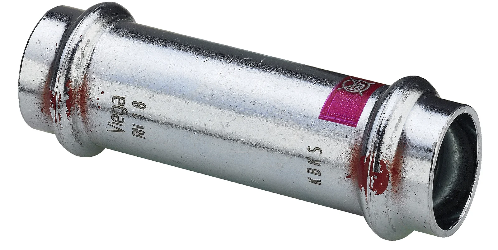 Viega Persschuifmof staal 22mm FF verwarming Viega Prestabo 1115.5 558079