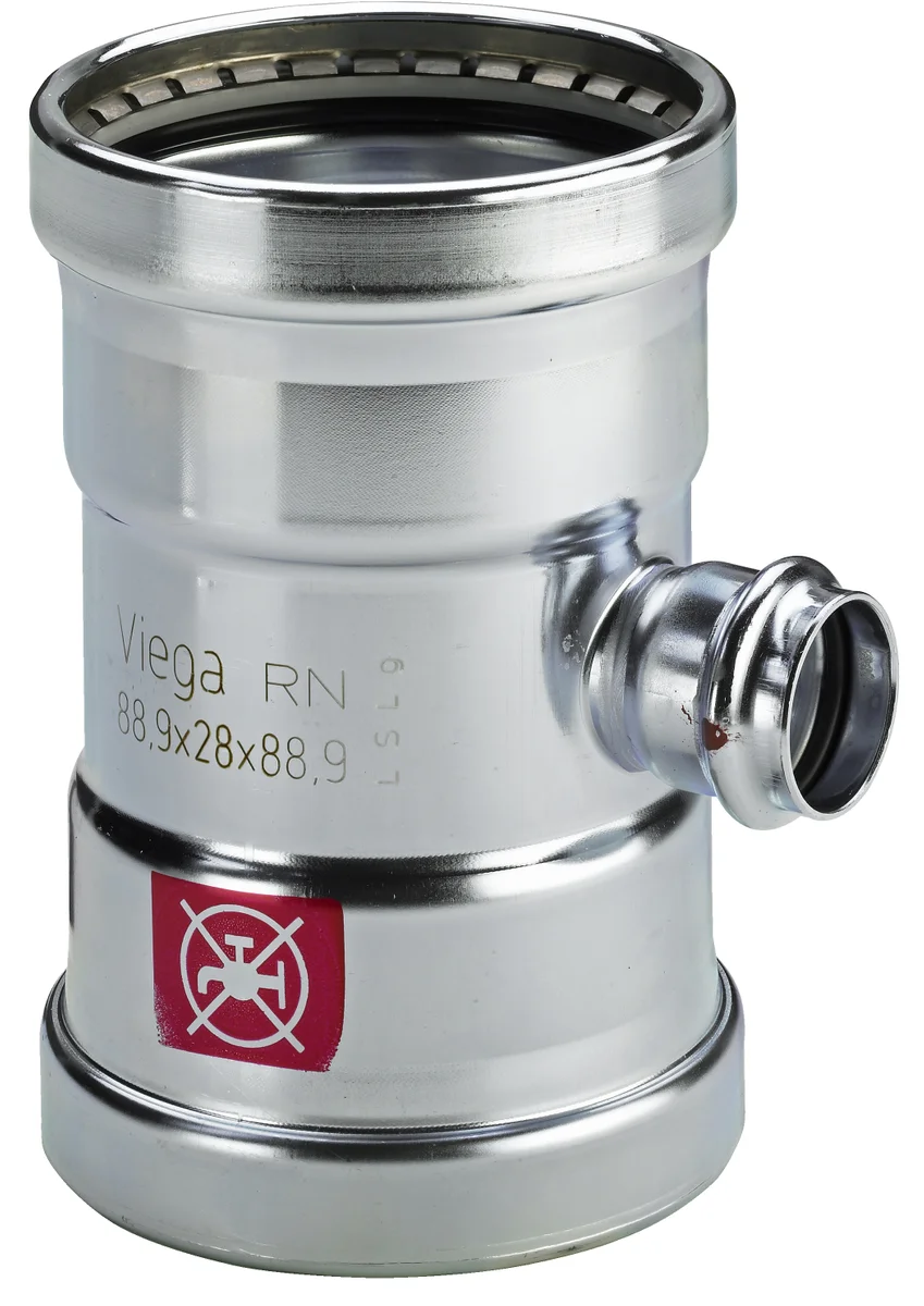 Viega Pers-T staal 64mm FFF verwarming Viega Prestabo 1118XL 597801