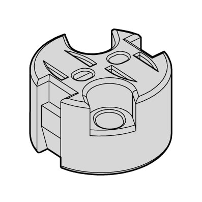 Vossloh-Schwabe Halogeen fitting 324 300mm universeel G4