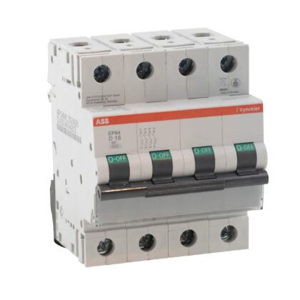 Vynckier (ABB) EP60 automaat 6kA 4P D 50A 2CDB102401R0501