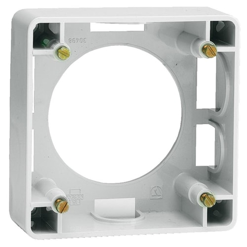 Vynckier (ABB) Opbouwkader KIM 16/32A grijs vierkant voor wand/plafond buis 20/25mm 2CDB600770R0000