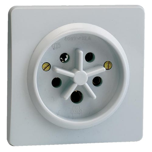 Vynckier (ABB) Contactdoos KIM600794 32A 3P+N+A grijs inbouwmontage 2CDB710006R0000