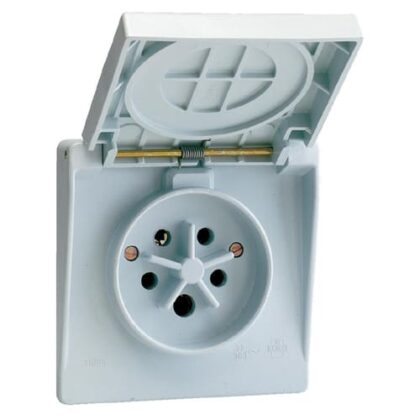 Vynckier (ABB) Contactdoos KIM 3P+N+A 32A grijs IP44 voor industriële toepassingen 2CDB710008R0000