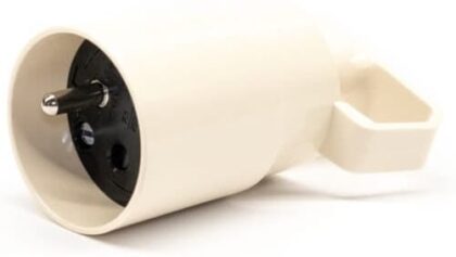 Vynckier (ABB) Koppelstekker KIM 2P+A 16A 250V ivoor voor stroomverbindingen 2CDB720009R0000