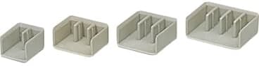 Vynckier (ABB) Sluitkap BV Vynckier 2P voor verdeelrail 10mm² bescherming eindstuk 2CDB806001R0021
