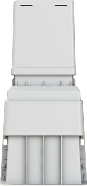 Vynckier (ABB) Voetpadkast EH1 IK09 853x385x270mm IP20 geventileerd voor kabelverdeling 4TBE841037C0100