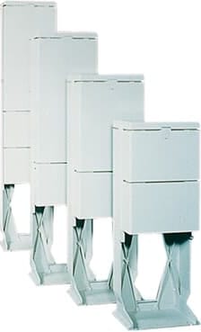 Vynckier (ABB) Kast ARIA RAL 7035 IP44 IK08 1000V polyester voor buiteninstallaties 4TBE842073C0100
