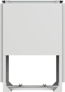 Vynckier (ABB) Sokkel EH3 DIN0 900x676x541mm polyester voor kasten 4TBE843663C0100