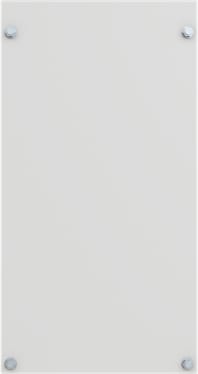Vynckier (ABB) Montageplaat EH3 AP200 DIN00 665x350x5mm staal voor componentmontage 4TBE843681C0100