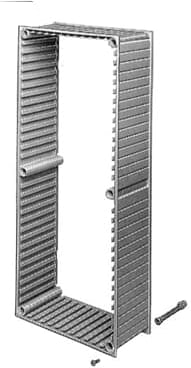 Vynckier (ABB) Tussenkaderset meterkasten 25S60 ledig kader kunststof voor modulaire opbouw 4TBM602022C0200