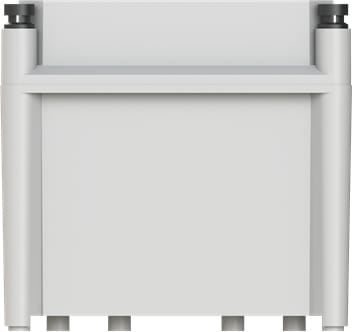 Vynckier (ABB) Kast APO 31 302x186x175mm polyester IP67 met schroeven voor EPC30 4TBO856049C0100