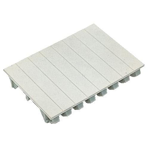 Vynckier (ABB) Deelbare afdekstrip RAL7035 4 mod. 72mm 4TBR610142C0200
