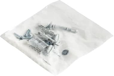 Vynckier (ABB) Kwartslagschroeven Fix-o-Rail 150 set 4 stuks met 7 isolatiedopjes 4TBR610628C0200
