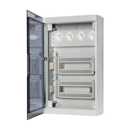 Vynckier (ABB) Verdeelkast Fix-o-Rail 150 Media 54M 3R IP40 600x355x150mm 4TBR651723C0200