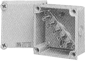 Vynckier (ABB) Aansluitdoos Series 55 10mm² met klemmen metrische kabelwartels opbouw 4TBS555152C0200
