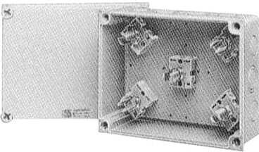Vynckier (ABB) Aansluitdoos Series 55 25mm² met klemmen metrische kabelwartels opbouw 4TBS555156C0200