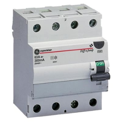 Vynckier (ABB) DIFF-O-JUMP differentieelschakelaar type A 4P 63A 300mA 604311