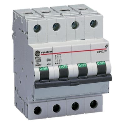 Vynckier (ABB) EP100 automatische schakelaar 10kA 3P+N C 40A 667317
