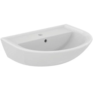 Ideal Standard Saval 2.0 wastafel 600 x 470 mm - met kraangat - met overloop - wit W332301