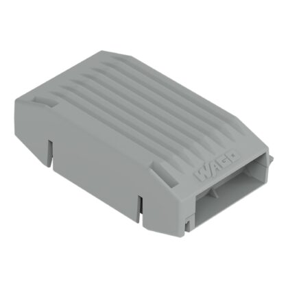 WAGO Gelbox type 1 Inline Serie/Série 221 4mm² zonder connector grijs 207-1372
