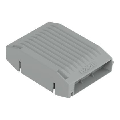 WAGO Gelbox type 2 Inline Serie/Série 221 4mm² zonder connector grijs 207-1373