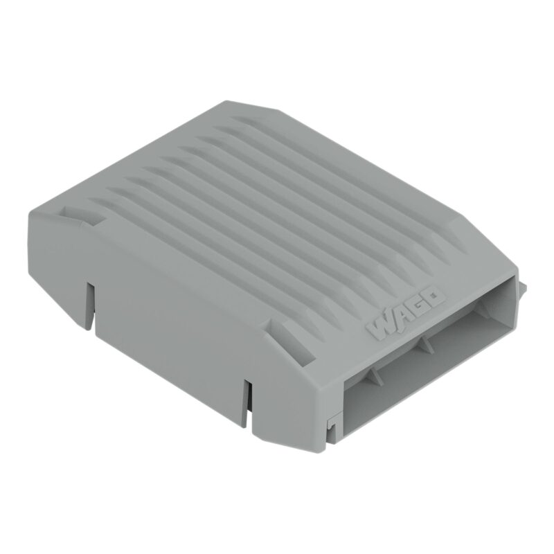 WAGO Gelbox type 2 Inline Serie/Série 221 4mm² zonder connector grijs 207-1373