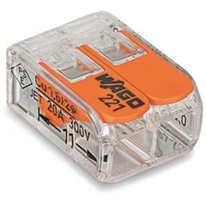 WAGO Compacte universele klem voor alle type geleiders 2 x 0