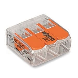 WAGO Compacte universele klem voor alle type geleiders 3 x 0