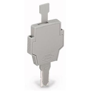 WAGO Zekeringstekker met klep voor glaszekering 5x20 / 5x25mm met optie LED