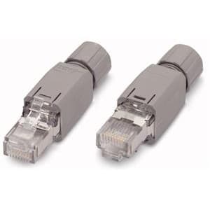 WAGO Ethernet stekker RJ45 IP20 Ethernet 10/100 Mbit/s Veldconfectioneerbaar 750-975