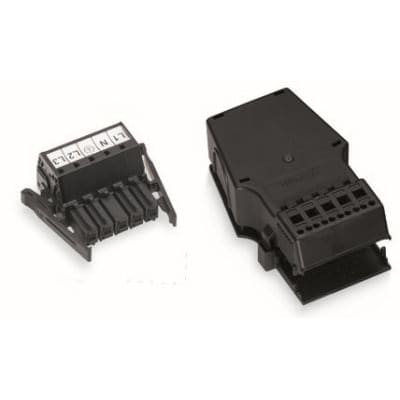 WAGO Vrouwelijkconnector met doos 5polig 831-3105/1019-004