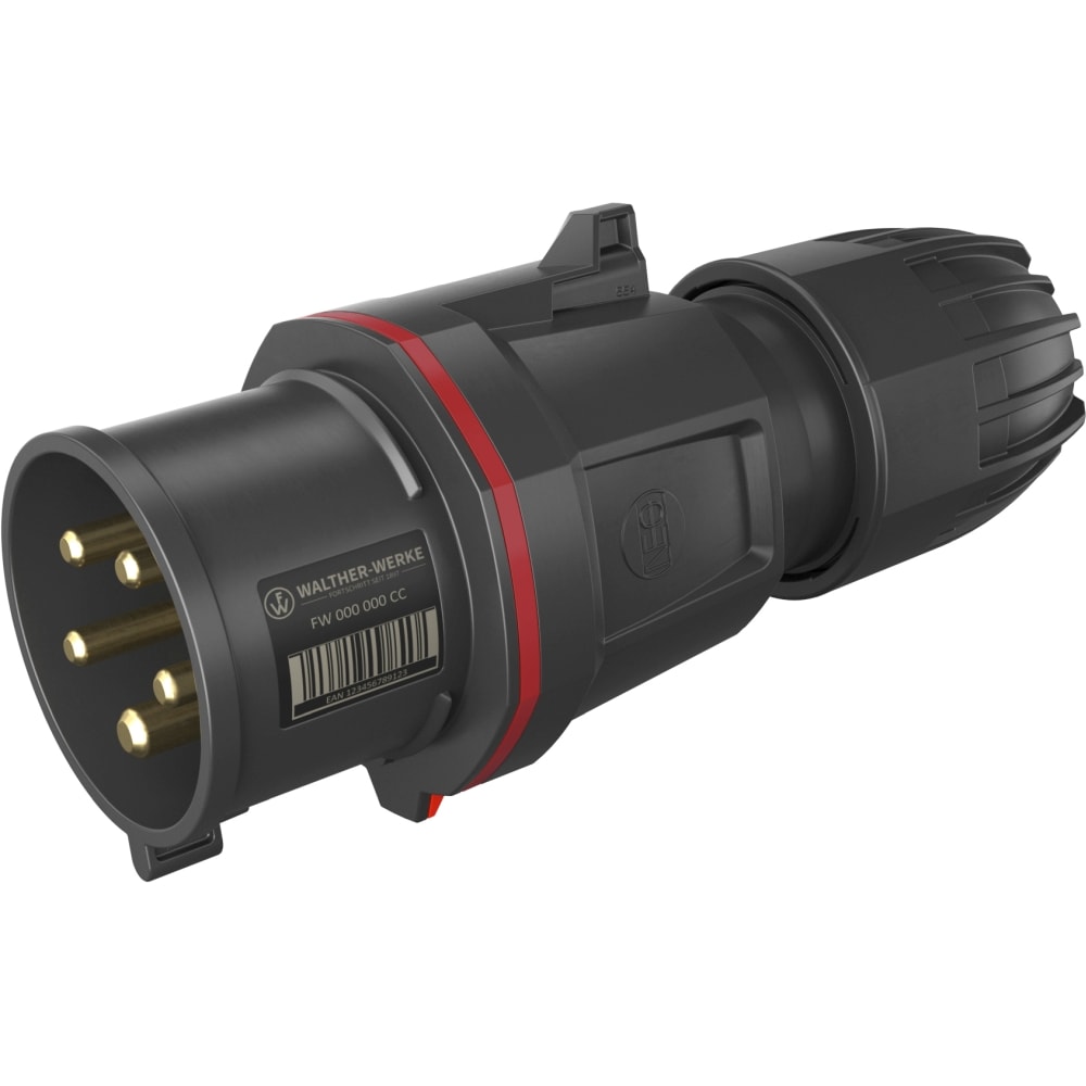 WALTHER-WERKE NEO Stekker Classic 32A 5P 6h IP54 400V met veerklem FW231506CC
