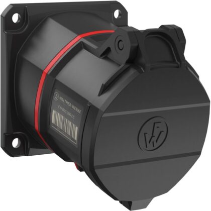 WALTHER-WERKE NEO Opbouwstopcontact schuin 32A 5P 6h IP54 400V met veerklem FW531506CC