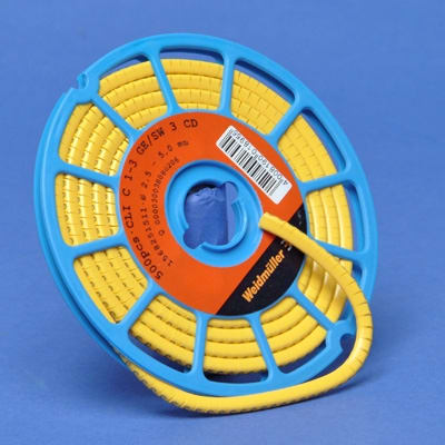 WEIDMUELLER Kabelmarkering CLI 1-3 GE/SW 3 CD 1568251511