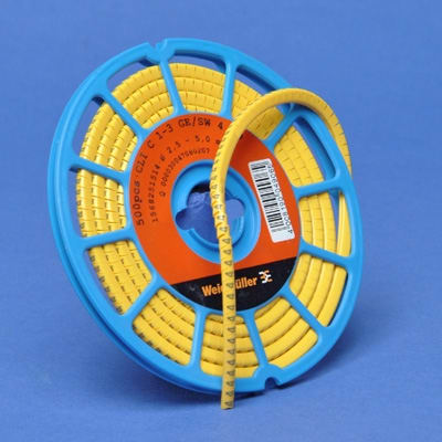 WEIDMUELLER Kabelmarkering CLI 1-3 GE/SW 4 CD 1568251514
