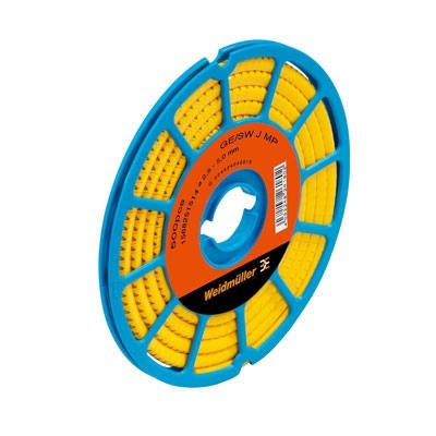 WEIDMUELLER Kabelmarkering CLI 1-3 GE/SW L CD 1568251659